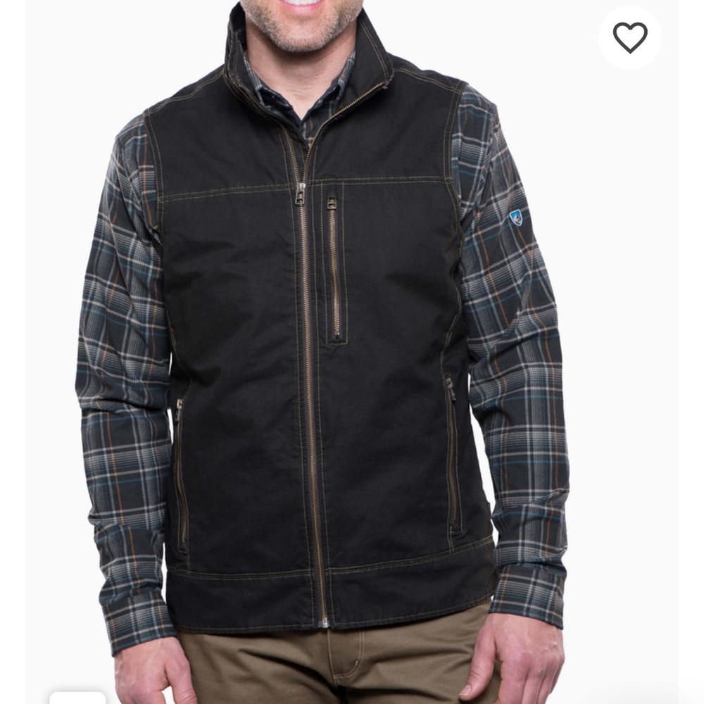 Men's Dark Brown Kuhl Vest